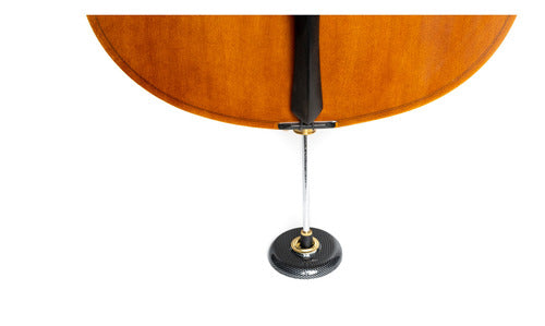 Non-Slip Round Black White Cello Endpin Stopper by Segovia 2