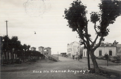 Rio Branco - Cerro Largo En El Año 1930 - Lámina 45x30 Cm 1