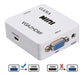 Adaptador Conversor Activo Vga Hdmi Full Hd 1080p Audio Tv 1