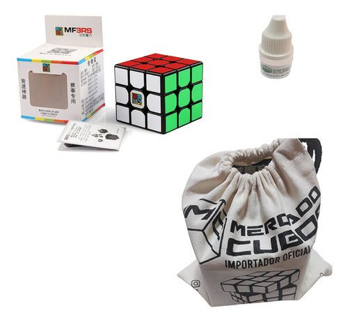 Moyu Cubo Rubik 3x3 Mf3rs + Moyu Base + Lubricant 0