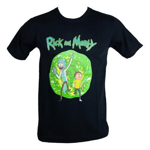 Rayosan Rick & Morty - Portal Gun - T-Shirt 0