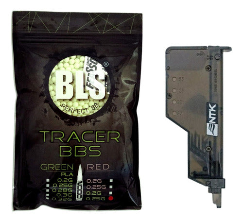 Bbs Tracer 0.25 Bls + Speed Loader Ntk Xt 150 Bbs 0