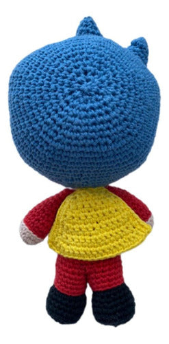 Handmade Crochet Clown Plim Plim Comfort Toy 1