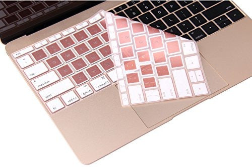 Rose Gold Keyboard Protector Skin Cover Para Macbook 12 Nuev 1