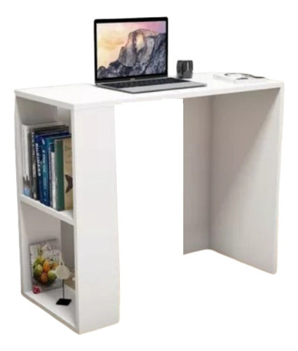 ANTONOVICH DESING Modern Minimalist Desk with Shelf 0