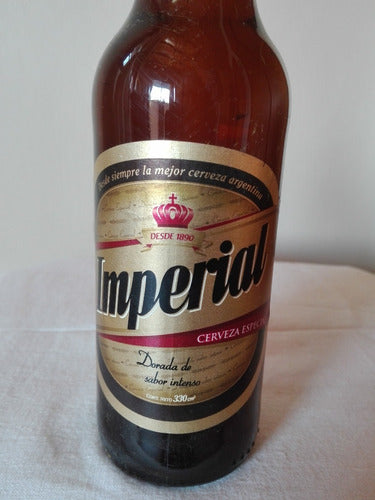 Antigua Botella  Cerveza Imperial Llena Año 2009 1