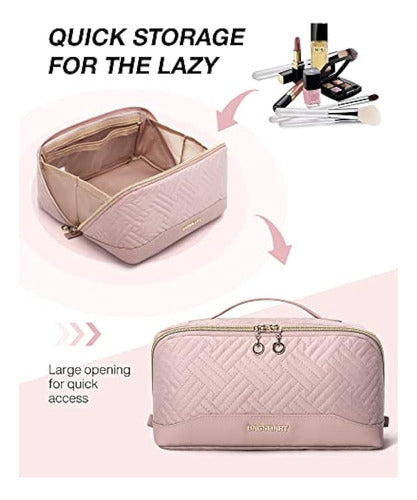 BAGSMART Makeup Bag for Cosmetics 1