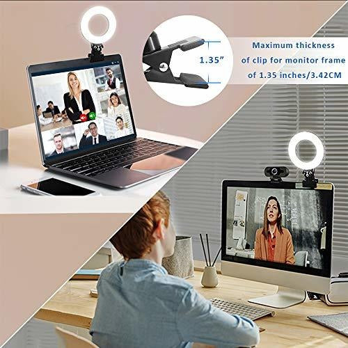 Cyezcor Video Conference Lighting Kit for Monitor Clip On 3