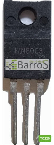 Transistor 17n80c3 (to220f)  Novo E Original 0