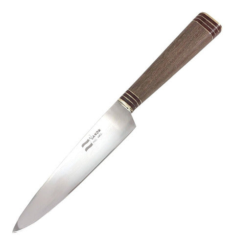 El Ñandú Cuchillo 7011 De 16 Cm. Con Mango Madera 0