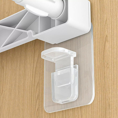 Opaa! Adhesive Plastic Shelf Supports Kit of 4 Pieces 5