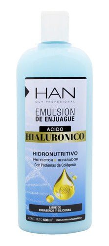 Han Kit Acido Hialuronico Shampoo + Enjuague Reparador Local 4