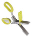 Diamond Shield Herb Scissors, Lime Green 3