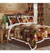 Carstens Patchwork Lodge Felpa Juego De Cama, King, Multi 0