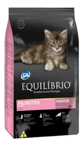 Equilíbrio Gato Kitten 7.5kg + 3 Pate + 6 Pagos 0