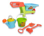 Duravit Complete Beach Set: Wheelbarrow, Bucket, Rake, Shovel 0