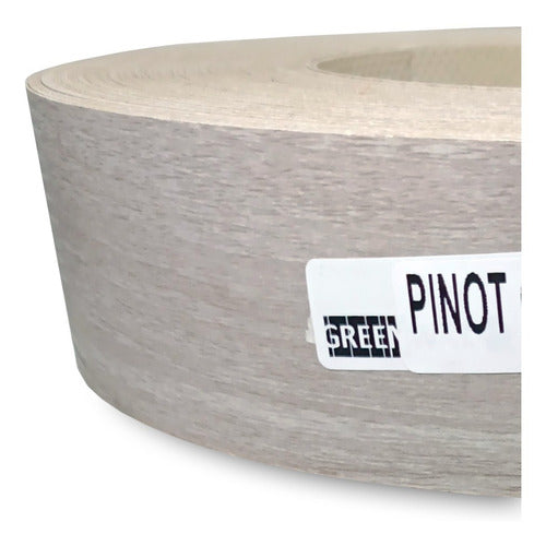 GREENWAY - CANTOCHAP Tapacanto Melamina Pinot Gris 50 Mm X 10 M C/ Cola Superior 1