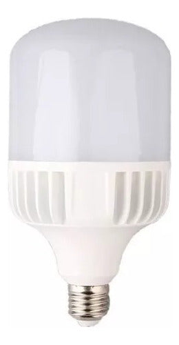 France Pack X10 Lampara Galponera Led 75w Luz Fria E27 0