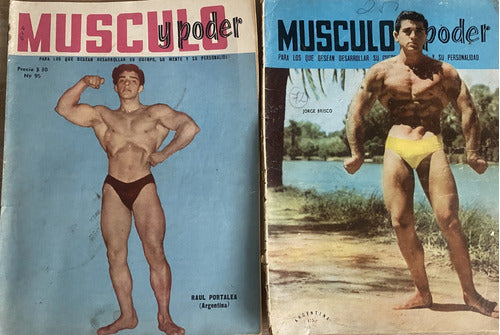 Musculo Y Poder, Revista, Lote De 6 Argentina, Dec 60, Cr04 2