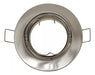 Spot Recessed Circular Silver + 6w LED Dichroic Gu10 Socket 2