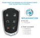 Keyless2go - Llave Inteligente De Proximidad De 6 Botones Pa 3