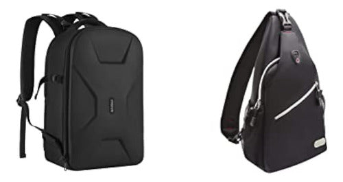 Mosiso Sling Backpack and Camera Backpack 0