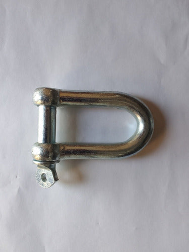 Set of 3 Galvanized Stainless Steel Straight Shackle, M16 5/8 Connor 1