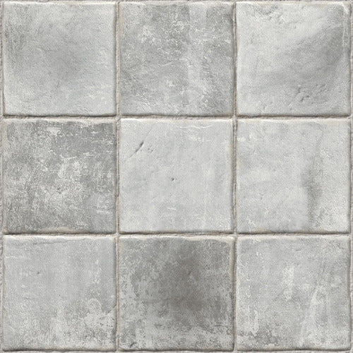 Ceramica 50x50 Revestimiento Piso Simil Piedra Gris Primera 0