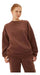 Las Pepas Oversize Hoodie Arturo Size 1 Chocolate 0