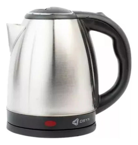 Electric Kettle Metal Jug 2L Auto Cut-Off Stainless Steel 4