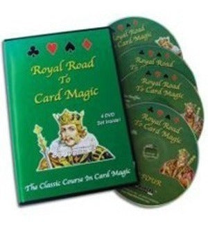Royal Road to Card Magic 4 DVD Set - Cartomagia by Alberico Magic 1