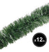 Christmas Mistletoe Branch Garland 2m x 7cm X12 Pettish 1
