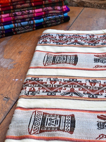 Pack of 2 Aguayo Norteño Inca Blankets 1.15 x 1.15 20