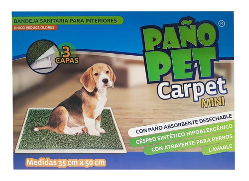 Bandeja Litera Sanitaria Cesped Adiestramiento Perro Small 1