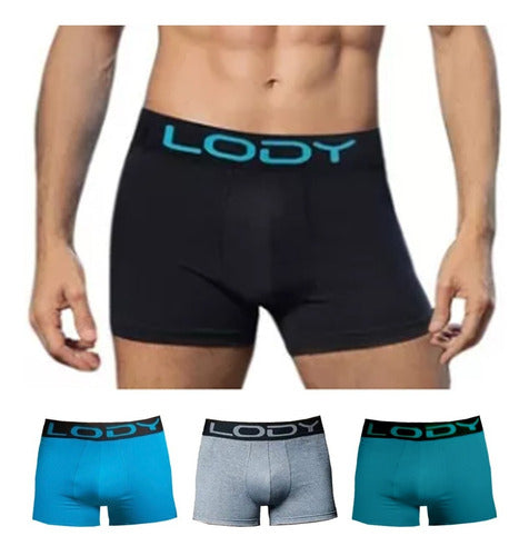 Lody Men Pack X6 Boxer Solid Colors 742 0