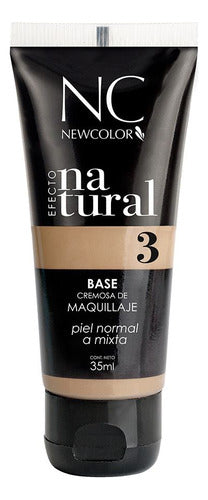 Base Liquida Newcolor Piel Normal A Mixta Nº3 0