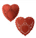 Pack of 100 Heart Lace Paper Doilies 1