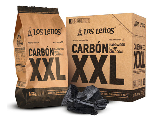 Los Leños Carbon Xxl 8kg X3 Unidades Exclusivo E-commerce 0