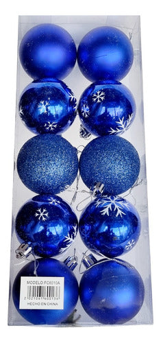 Quemoda Premium Christmas Ornament Balls 6cm x 10 Pieces 2