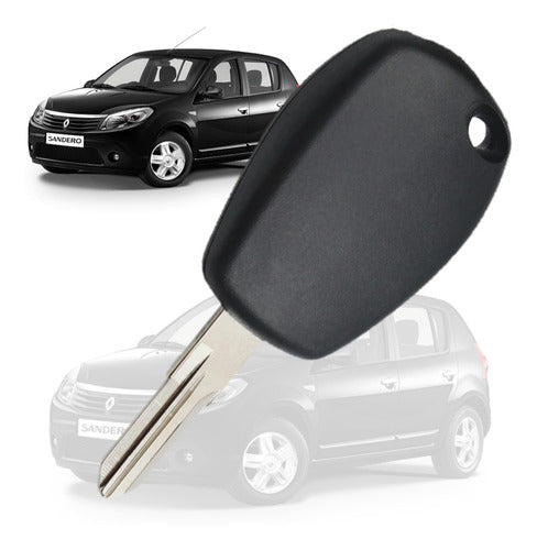Renault Sandero Key without Remote Control - Coded Copy 0
