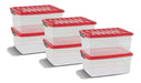 Colombraro Plastic Organizer Box 17L with Lid - Set of 6 4