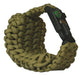 Mercadolider Importaciones Pulsera Tactica Militar Con Bolsillo Brujula Silbato Sierra 5