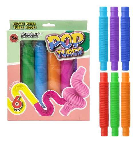 Tubos Pop Antiestrés Para Niños 0