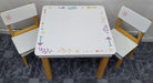 Personalized Wooden Children's Table and Chairs with Character Designs 32