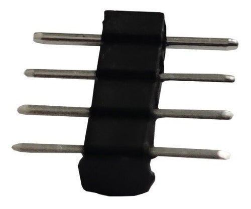 Set of 10 Male 4-Pin Connectors for RGB LED Strips by Demasled 0