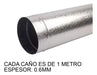 Zinc Kit Para Salamandra Caño + Sombrerete + Curva N°5 Envio Gts 4