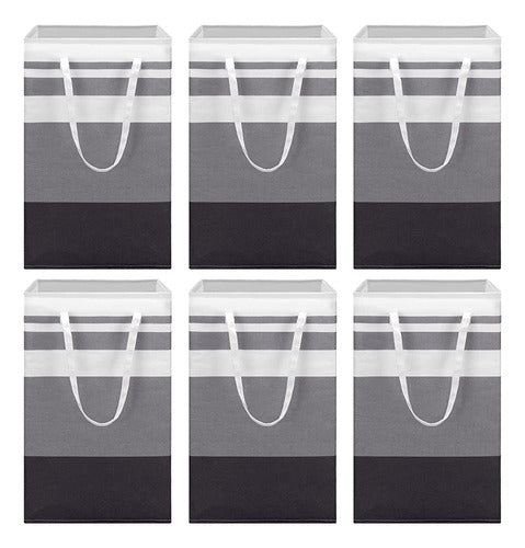 Foaincore 6-Piece 75L Independent Laundry Basket Organizer 0