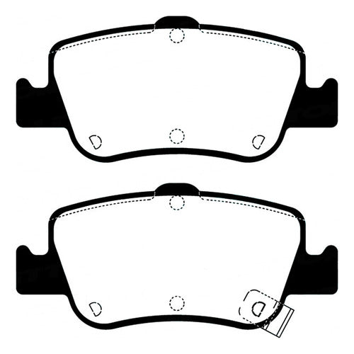 Toyota Brake Pad Corolla 2014-2022 Rear 0