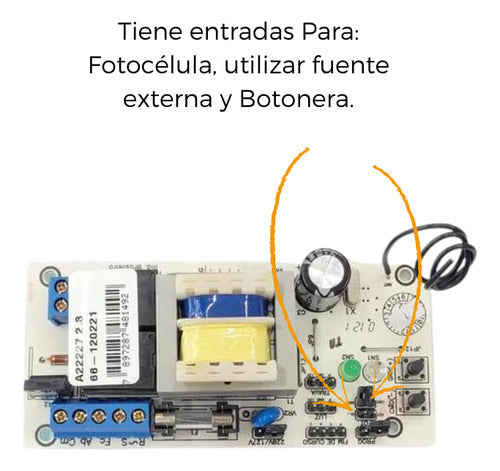 PPA Central Plate POP Motor Automatic Gate Analog 3