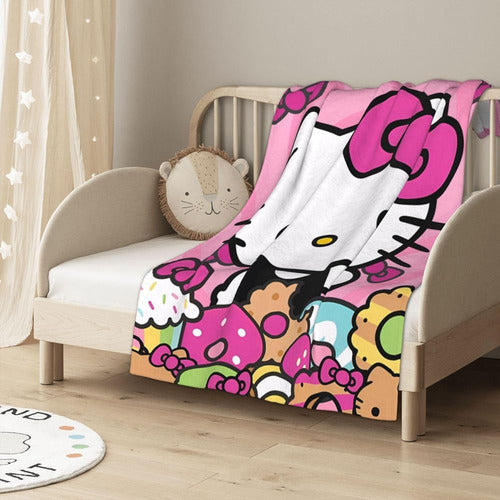 Linda Manta Kawaii De 60x50 Pulgadas Trae Una Almohada En Fo 2